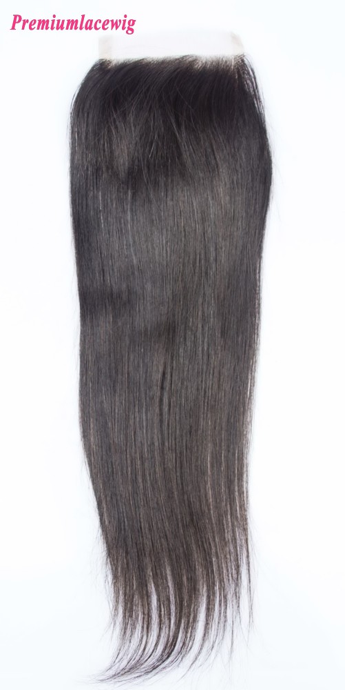 12inch Lace Closure Straight 4x4 Three Part Indian Hair