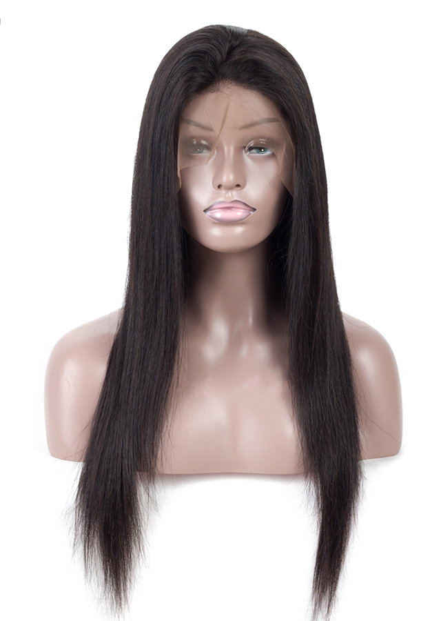 Hd Transparent Human Hair Lace Front Wigs Remy Brazilian Straight Human