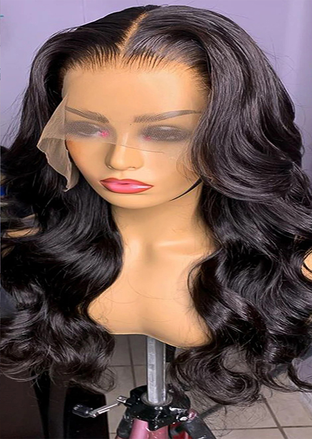 Body Wave Lace Front Wig Human Hair Wigs For Black Women Pre Plucked