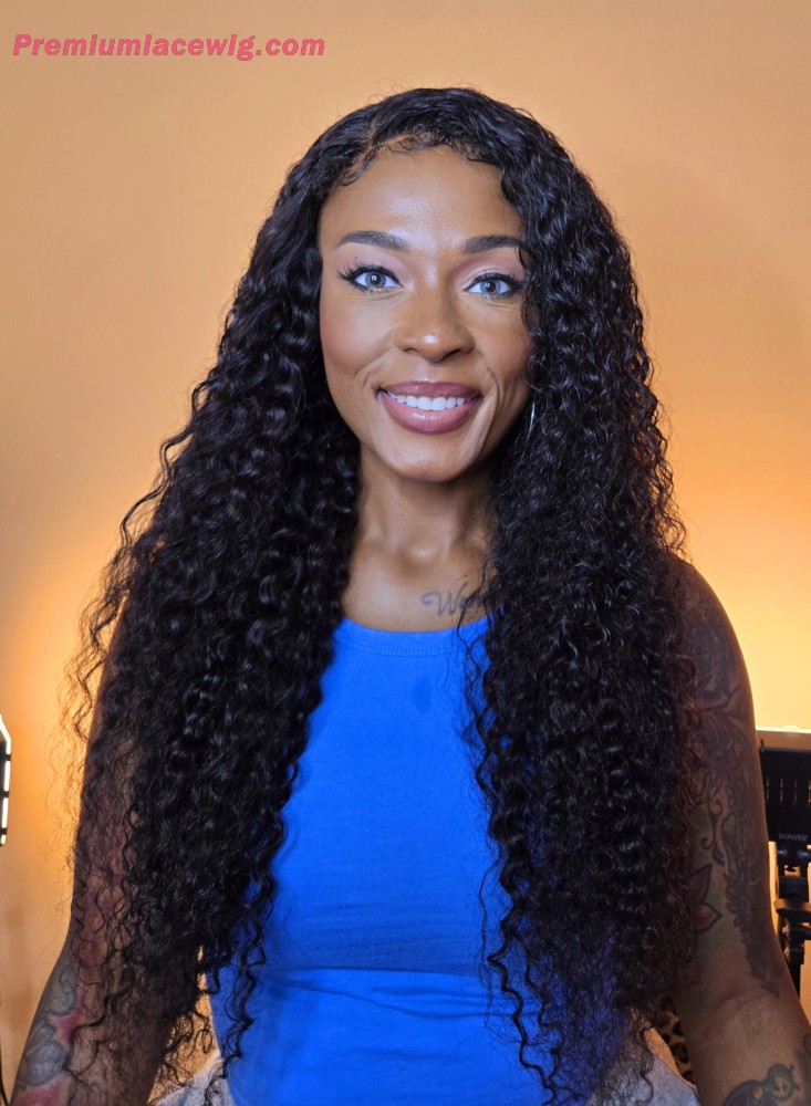 Curly Full Lace Wig Peruvian Hair 24inch