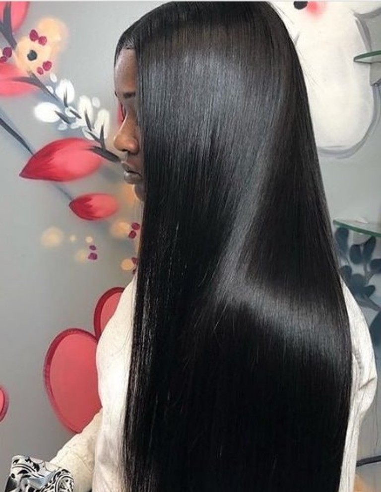 Brazilian Virgin Hair Straight Full Lace Wig Inch