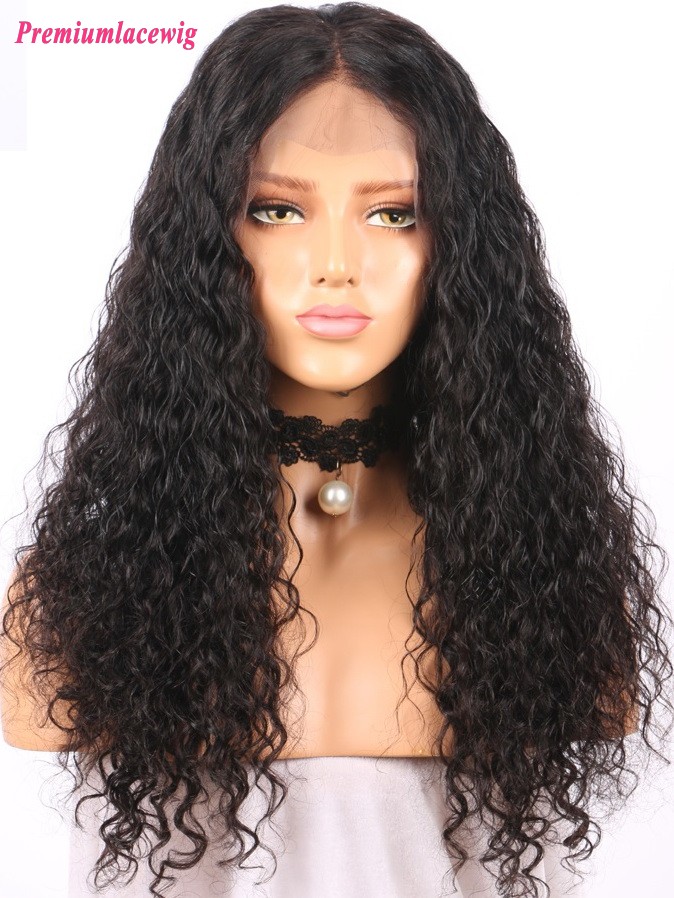 pre plucked lace front wigs