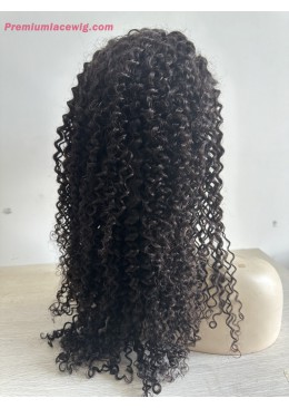 360 Lace Wig 20inch Brazilian Deep Curly 150% Density Human Hair Wig