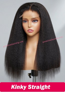 360 Lace Front Wig Kinky Straight 22inch 