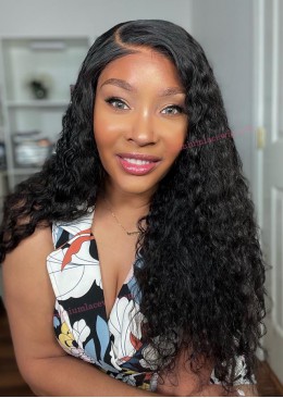 360 Lace Frontal Wig Deep Curly 18inch