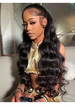 Body Curly 360 Lace Front Wig 24inch 250% Density