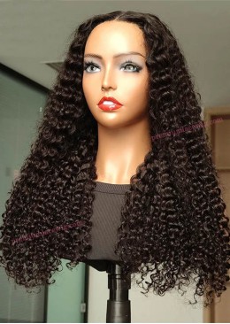 Cheap 360 Lace Wigs Human Hair Jeri Curly 24inch 250% Density