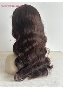 Wear and Go HD Lace Wig Deep Body Wave 20inch Chocolate Brown Color 4