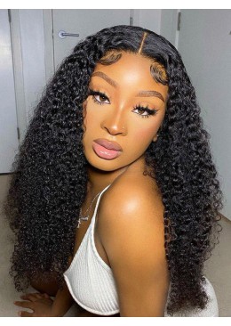 16inch Cheap Full Lace Wig Peruvian Curly Human Hair