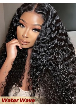 Water Wave Wear and Go Wig Pre Cut Pre Bleached 5x5 HD Lace Wig