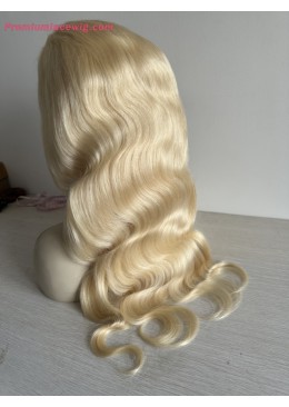 Blonde Color 613 HD Lace Wig Full Frontal 13x6 Lace Wig 24inch 200 Density